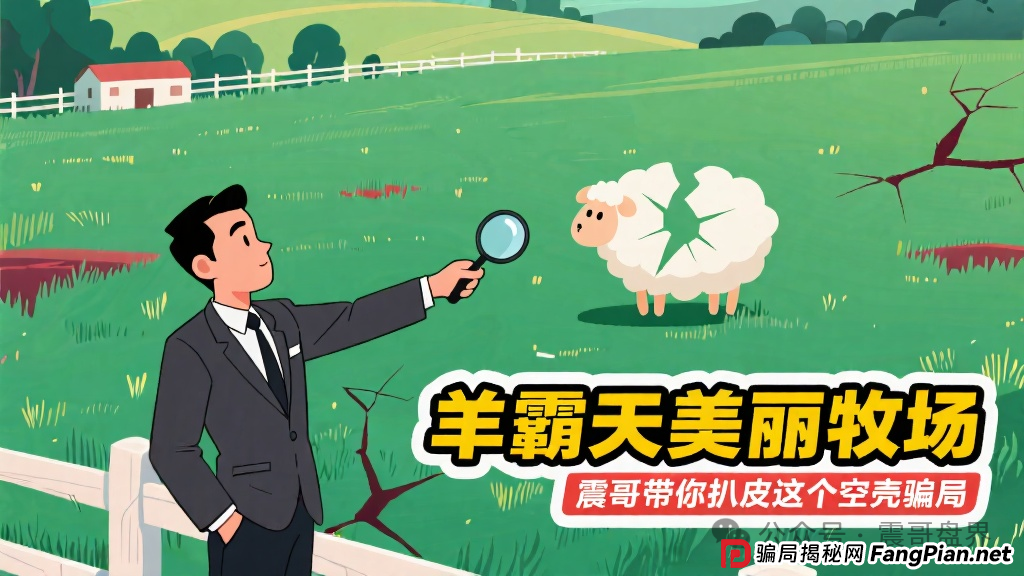 羊霸天美丽牧场:震哥带你扒皮这个空壳骗局 羊霸天美丽牧场:震哥带你扒皮这个空壳骗局