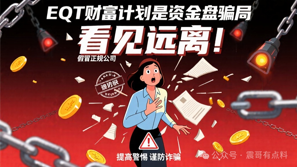 EQT财富计划是资金盘骗局，假冒正规公司，看见远离