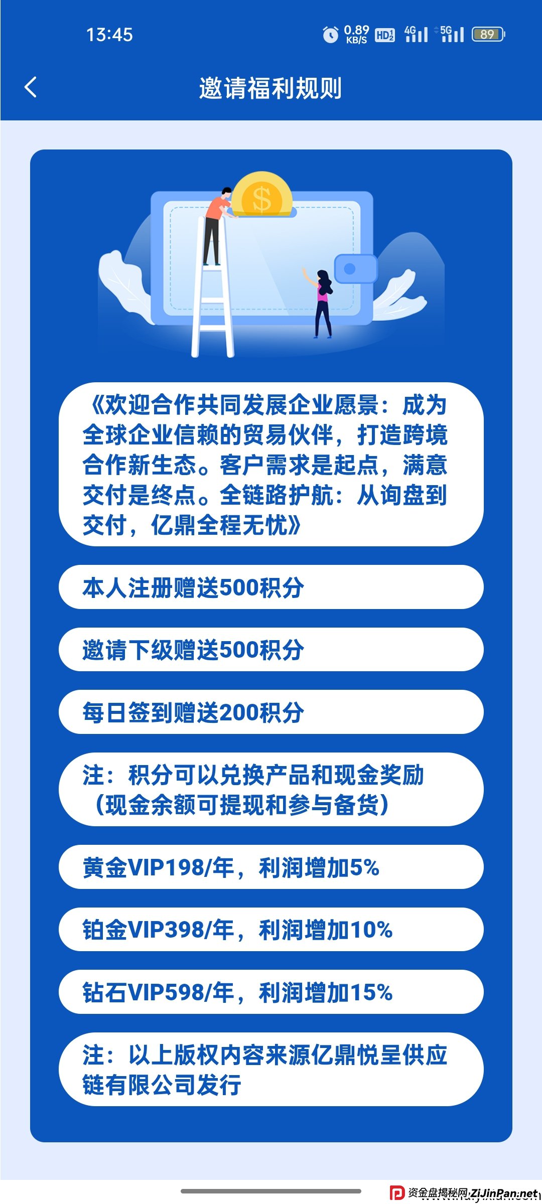 老李说案：注册送钱、签到有礼？这个“亿鼎悦呈”的套路，怎么看着有点眼熟？(1)