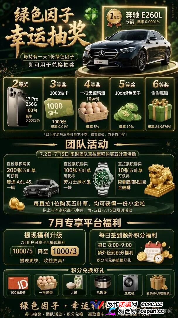 查无此“藏品”——绿色空间的四级团队+合成玩法+赎回陷阱,一套完整的传销收割流程(5) 查无此“藏品”——绿色空间的四级团队+合成玩法+赎回陷阱,一套完整的传销收割流程(5)