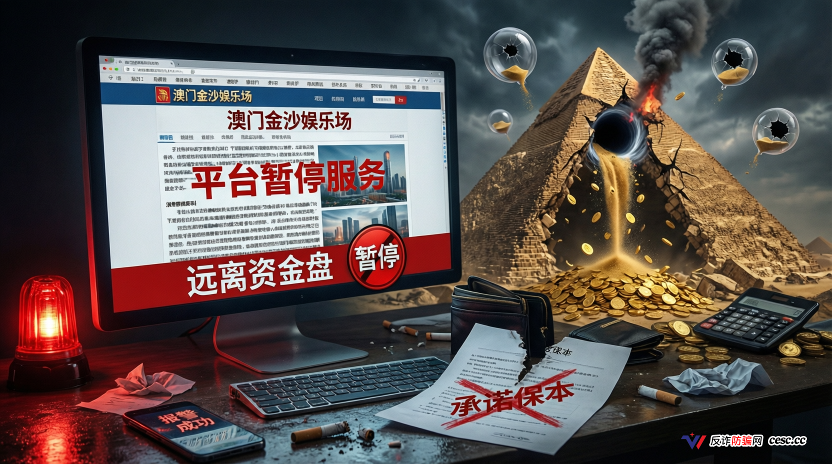 澳门金沙娱乐场：庞氏骗局，高危预警