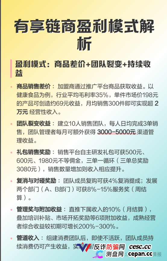 有享链商交1980元拉人头,挂靠三生集团实为私盘,多层级传销击鼓传花,高度预警(4) 有享链商交1980元拉人头,挂靠三生集团实为私盘,多层级传销击鼓传花,高度预警(4)